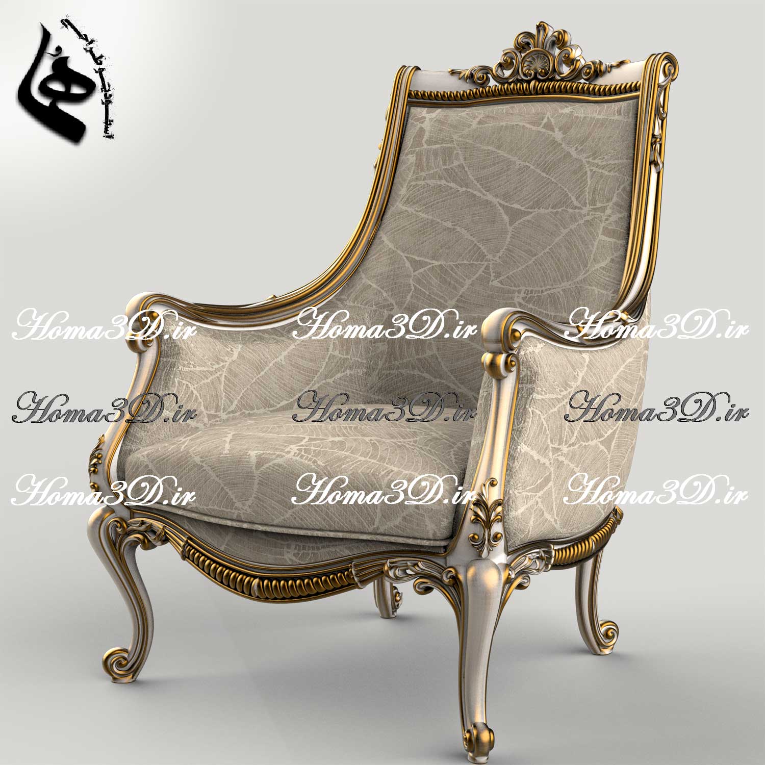 فایل طراحی سه‌بعدی مبل جدید با طراحی جدید منبت جدید و قالب‌کشی جدید — مدلی که به‌زودی ترند می‌شود