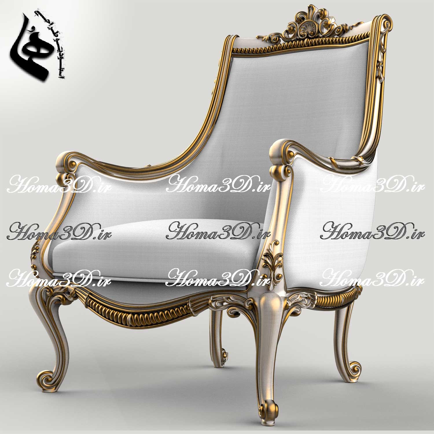 فایل طراحی سه‌بعدی مبل جدید با طراحی جدید منبت جدید و قالب‌کشی جدید — مدلی که به‌زودی ترند می‌شود