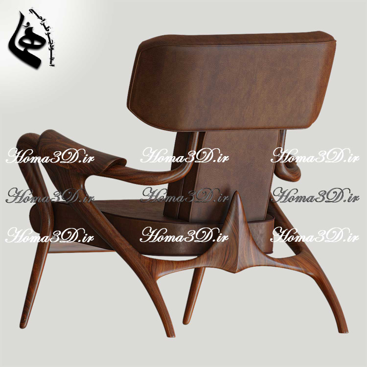 فایل طراحی سهبعدی مبل مدرن با قالبکشی زیبا و لوکس – مناسب فضاهای اداری با رویهکشی چرم