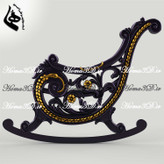 فایل طراحی 3بعدی صندلی راکی (صندلی مادر بزرگ) منبتی با طراحی دلنشین