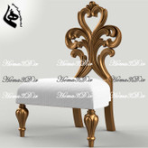 فایل طراحی سهبعدی مبل چپندر با طراحی دلنشین | خرید فایل آماده نجاری و سیانسی برای تولید