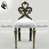 فایل طراحی سهبعدی صندلی اوپنی با پایههای کشیده و زیبا | قالبکشی و منبت جدید و مدرن