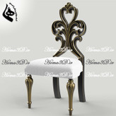 فایل طراحی سهبعدی صندلی چپندر میزبان برای پذیرایی | تولید مهندسی در نجاری و CNC چوب