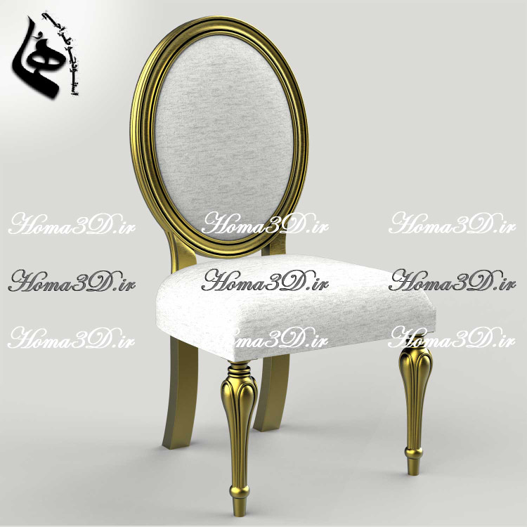 فایل طراحی سهبعدی صندلی پشتگرد مخصوص میز ناهارخوری | طراحی اصیل، کاربردی و قابلاجرا با CNC چوب