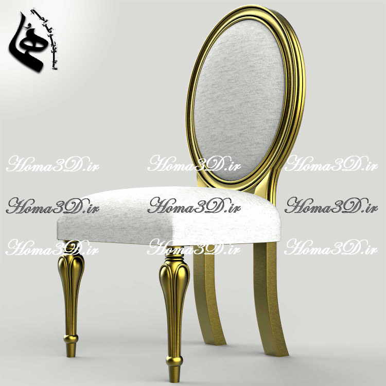 فایل طراحی سهبعدی صندلی پشتگرد مخصوص میز ناهارخوری | طراحی اصیل، کاربردی و قابلاجرا با CNC چوب