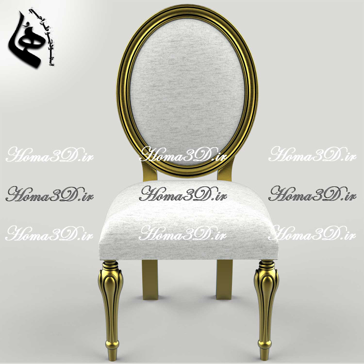 فایل طراحی سهبعدی صندلی پشتگرد مخصوص میز ناهارخوری | طراحی اصیل، کاربردی و قابلاجرا با CNC چوب