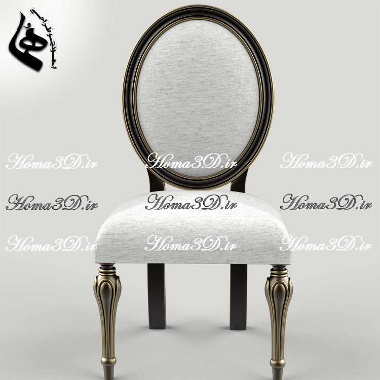 فایل طراحی سهبعدی صندلی پشتگرد مخصوص میز ناهارخوری | طراحی اصیل، کاربردی و قابلاجرا با CNC چوب