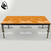 فایل طراحی و اسکن سهبعدی میز ناهارخوری با پایه منبتی | قالبکشی ابزاری ظریف و طراحی با اصالت