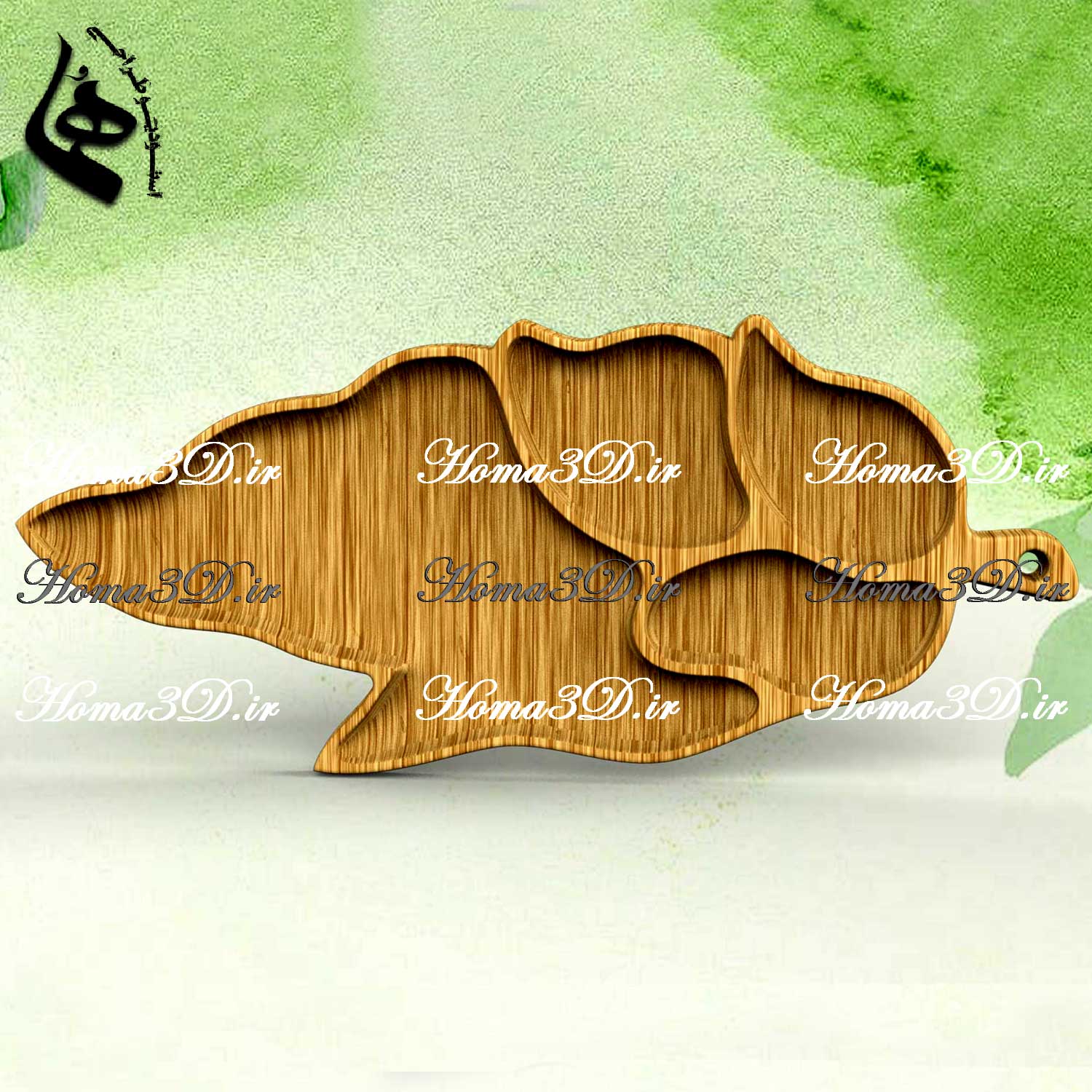 توضیح تخصصی محصول: اردوخوری برگی زیبا، جادار و کاربردی