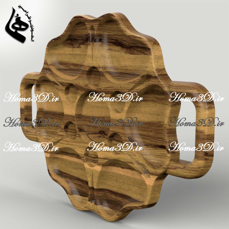فایل طراحی3بعدی دانلودی اُردوخوری72 (STL FORMAT)