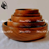 فایل طراحی و اسکن سهبعدی کاسه چوبی – قابل اجرا با CNC روتاری در ۴ سایز متفاوت