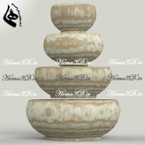 فایل طراحی و اسکن سهبعدی کاسه چوبی – قابل اجرا با CNC روتاری در ۴ سایز متفاوت