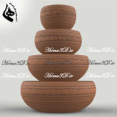 فایل طراحی و اسکن سهبعدی ظروف چوبی – کتگوری کاسه با عمق مناسب در ۴ سایز مختلف