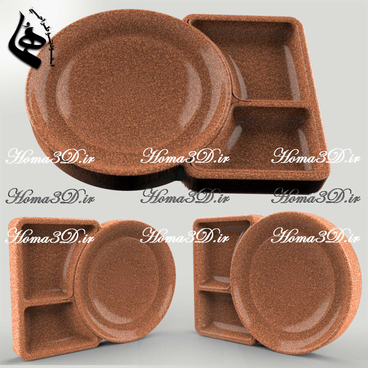 فایل طراحی3بعدی دانلودی بشقاب85 (STL FORMAT)