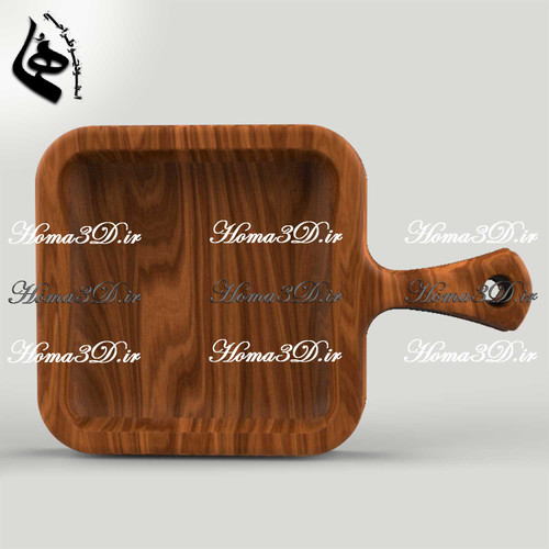 فایل طراحی و اسکن سهبعدی ظروف چوبی مخصوص آشپزخانه | هماهنگی طبیعت و فناوری در یک مدل دیجیتال
