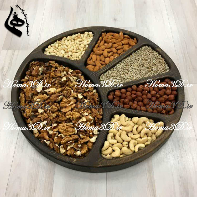 فایل طراحی و اسکن ۳بعدی اردوخوری گرد | فضای تقسیمبندی شده زیبا