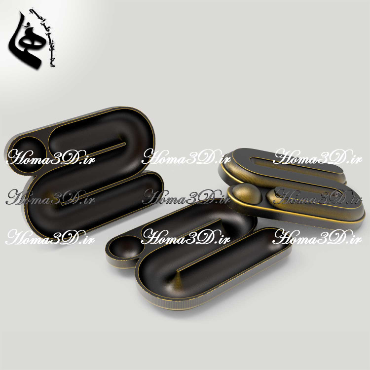 فایل طراحی و اسکن ۳بعدی اردوخوری لولهای | الهام گرفته از اشکال مهندسی شده