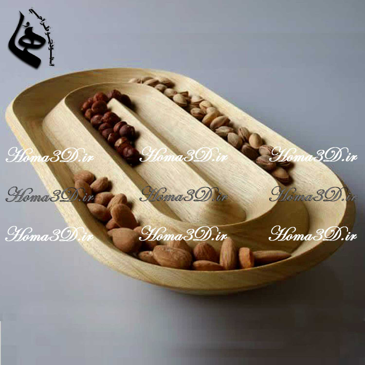 فایل طراحی و اسکن ۳بعدی اردوخوری بیضی | طراحی مدرن و کاربردی