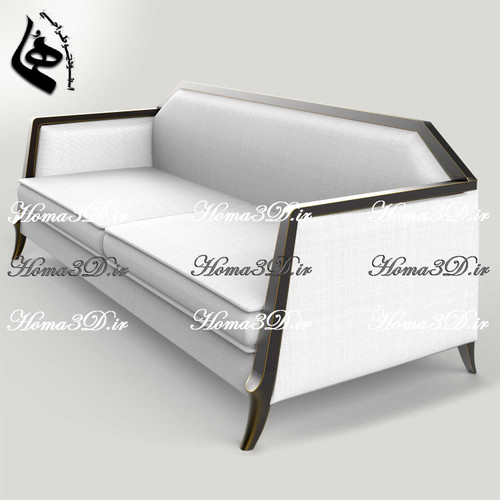 کاناپه لوکس مدرن با طراحی مهندسی و قالبکشی بهروز برای تولید آسان و فروش بالا