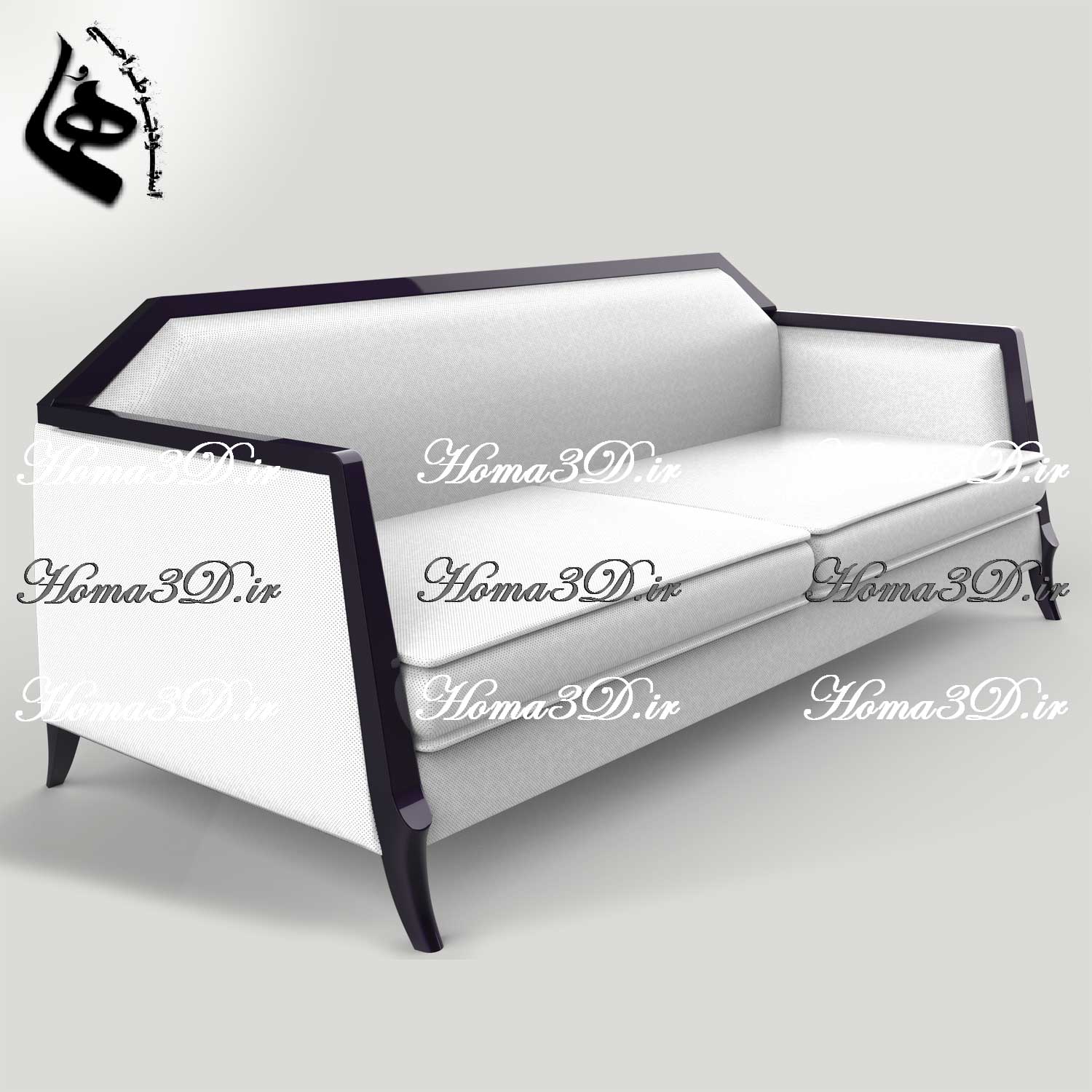 کاناپه لوکس مدرن با طراحی مهندسی و قالب‌کشی به‌روز برای تولید آسان و فروش بالا
