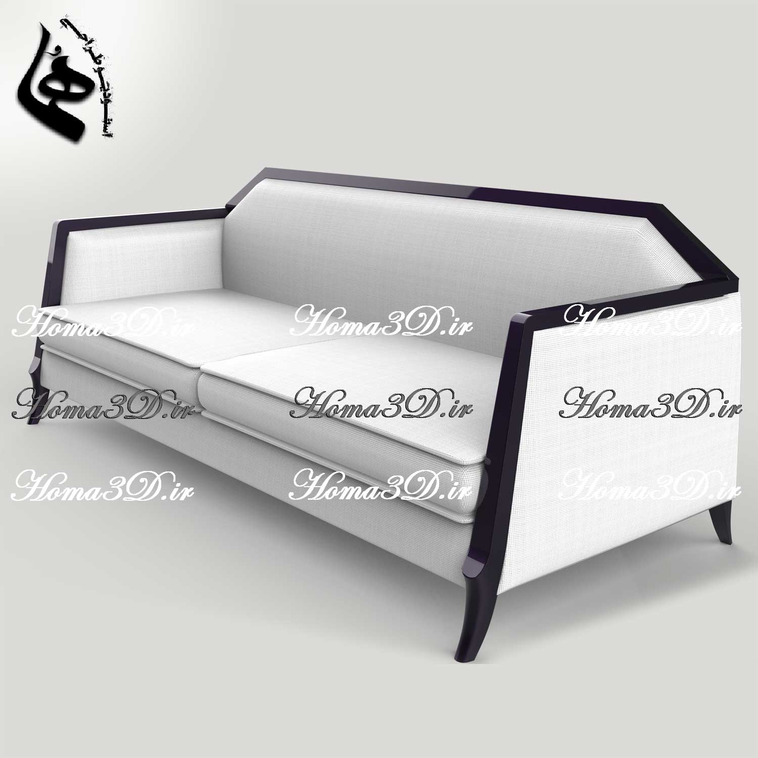 کاناپه لوکس مدرن با طراحی مهندسی و قالب‌کشی به‌روز برای تولید آسان و فروش بالا