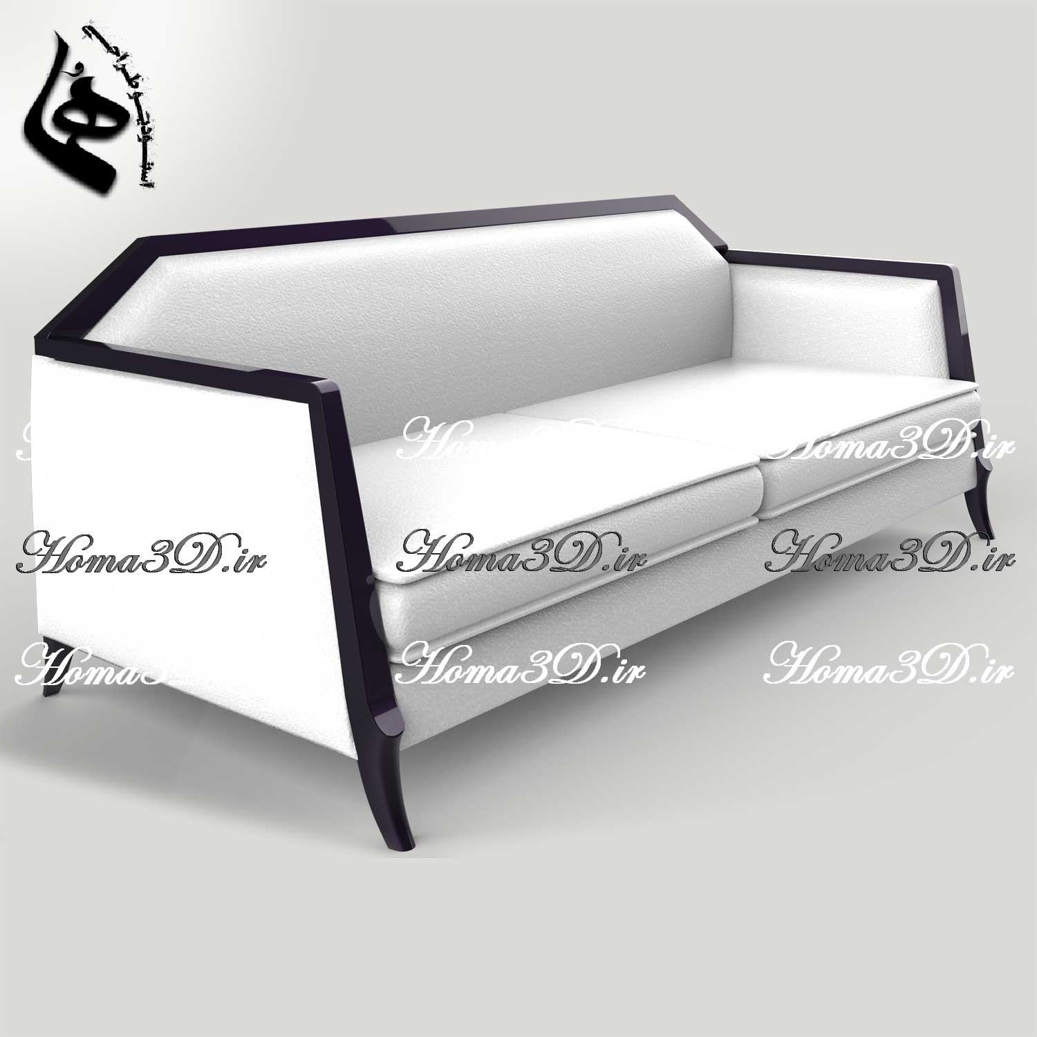 کاناپه لوکس مدرن با طراحی مهندسی و قالب‌کشی به‌روز برای تولید آسان و فروش بالا