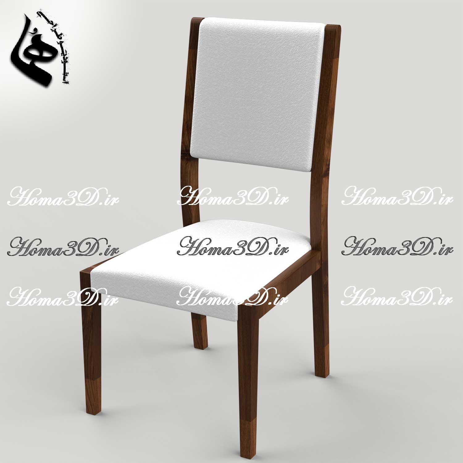 فایل طراحی و اسکن 3بعدی و قالب چوب‌گیری و فایل CAD صندلی مدرن با قالب‌کشی زیبا و اصولی