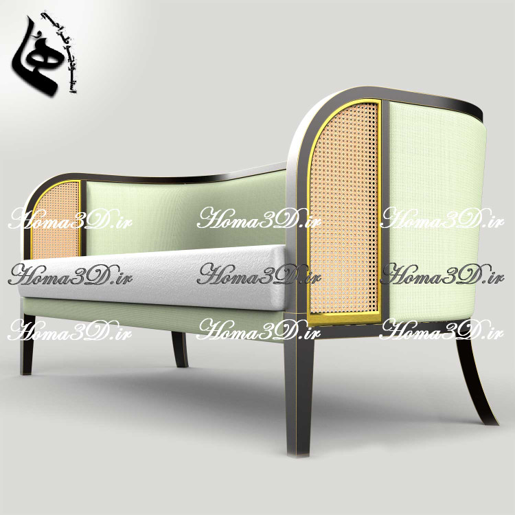 قالبکشی و طراحی و مهندسی کاناپه مدرن بدون منبت - زیبایی در انحناء و فرم ظاهری کلی