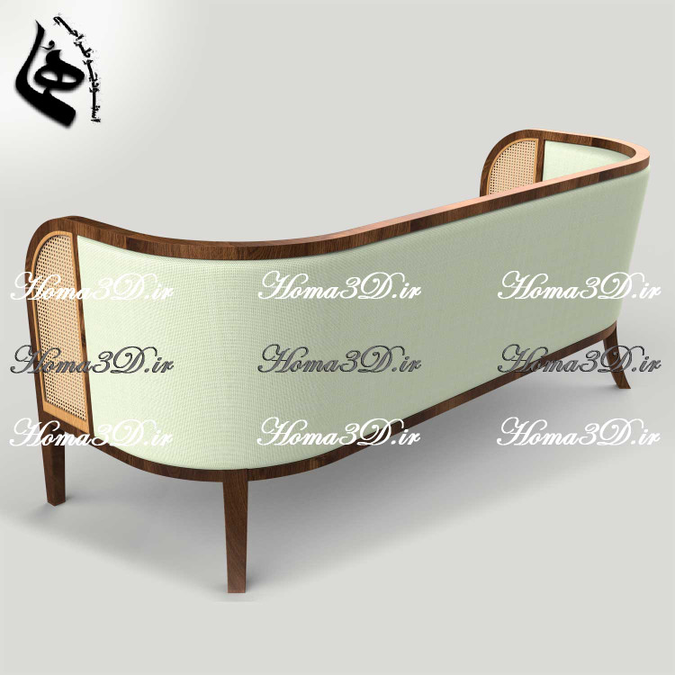 قالبکشی و طراحی و مهندسی کاناپه مدرن بدون منبت - زیبایی در انحناء و فرم ظاهری کلی