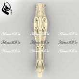 پایه با اصول مهندسی و طراحی و قالبکشی و منبت زیبا و ظریف