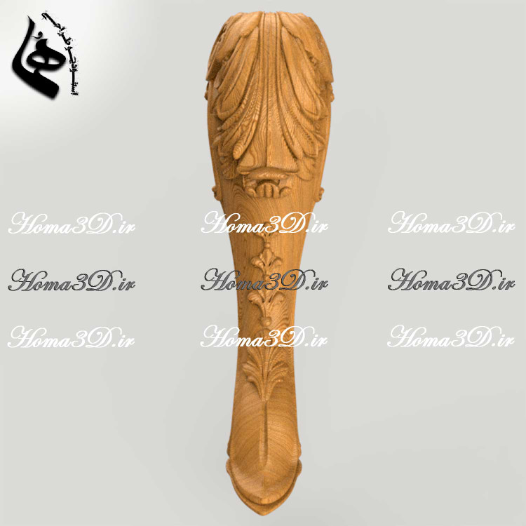 فایل مدل پایه با استایل متفاوت ۳بعدی طراحیشده برای سیانسی چوب