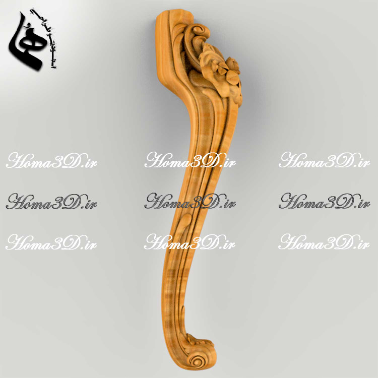 فایل طراحی پایه تک با گل زیبا و خوشکل در وسط کا