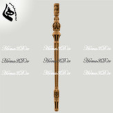 مدل پایه نرده نئوکلاسیک | طراحی سهبعدی دقیق و مهندسیشده