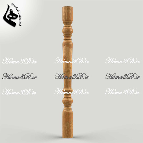 فایل طراحی پایه نرده برای CNC: مدرن، مهندسی شده و هنری