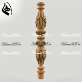 طرح سه بعدی نرده مدرن و کلاسیک چوبی