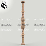 طراحی حرفهای نرده چوبی با فایلهای سهبعدی CNC - استودیو طراحی هما