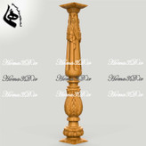 طراحی نرده خاص با جزئیات بالا - فایل سهبعدی پایه نرده تزئینی