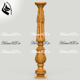 طراحی نرده خاص با جزئیات بالا - فایل سهبعدی پایه نرده تزئینی