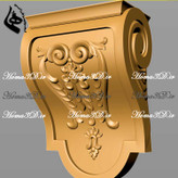 مدل سرستون مناسب سالنهای مجلل و ورودیهای خاص – سرستون آماده برای رندرگیری در پروژههای معماری داخلی