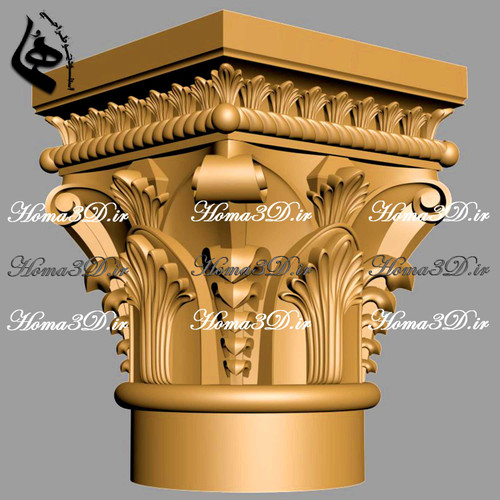 مدل سرستون برای کابینت کلاسیک و تاجبندیهای چوبی