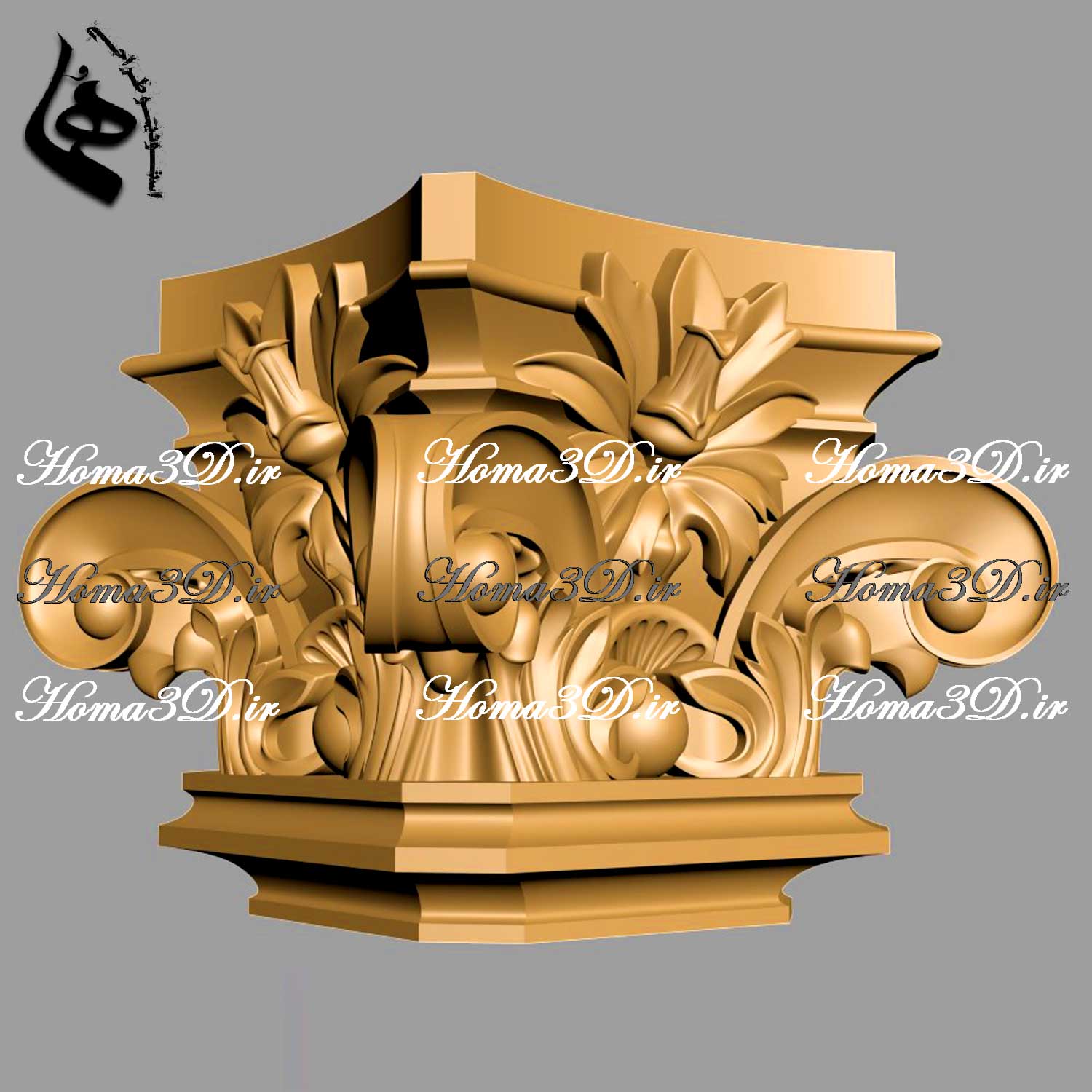 تولید سرستون‌های گچبری با تکنیک‌های مدرن