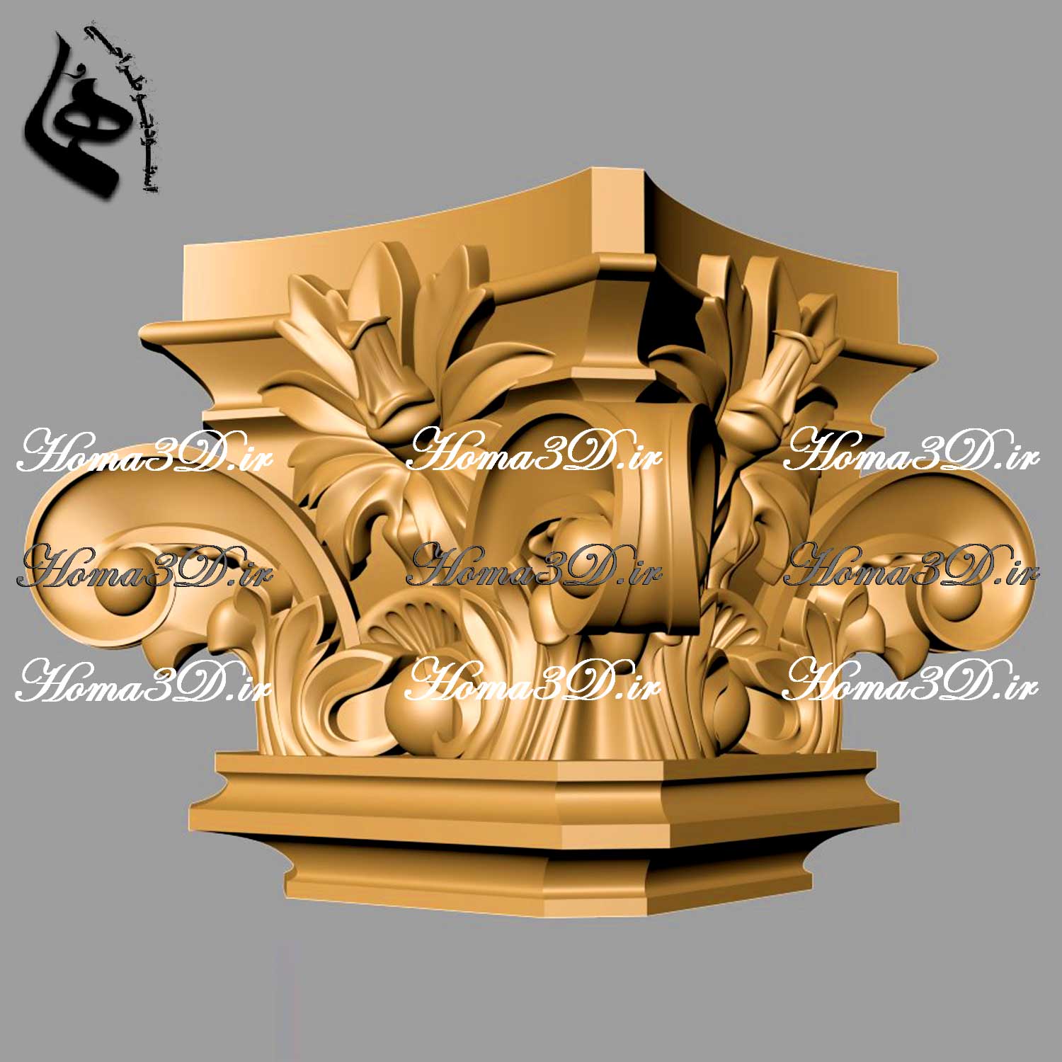 تولید سرستون‌های گچبری با تکنیک‌های مدرن