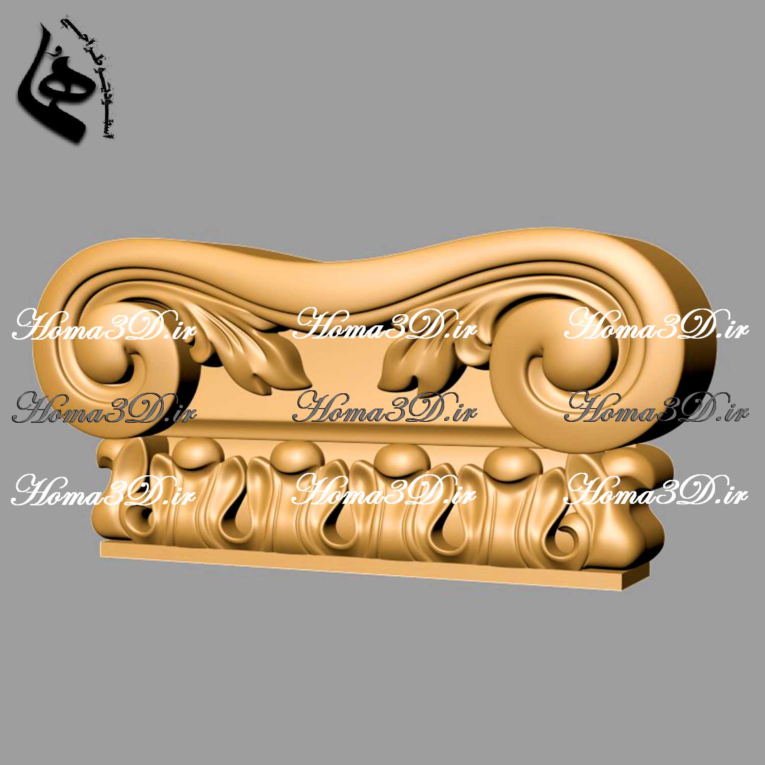 فایل‌های CAD سرستون مناسب برای نرم‌افزارهای مهندسی