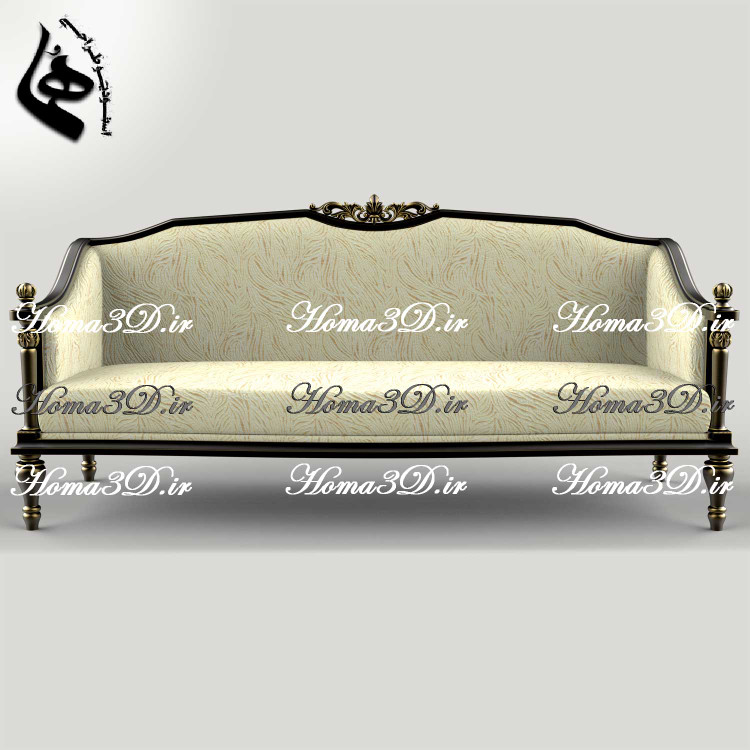 دانلود فایل طراحی سهبعدی مبلمان منبتکاری شده | اسکن 3بعدی آماده تولید با CNC