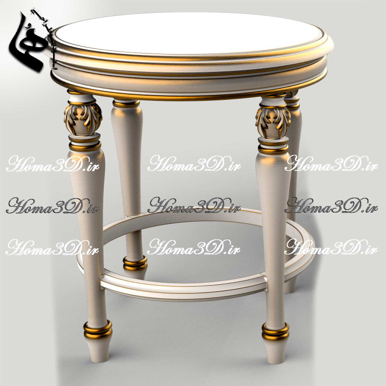 ماشینآلات سیانسی برای تولید میز عسلی چوبی + فایل STL برای جیکدگیری و نجاری میزهای عسلی پذیرایی