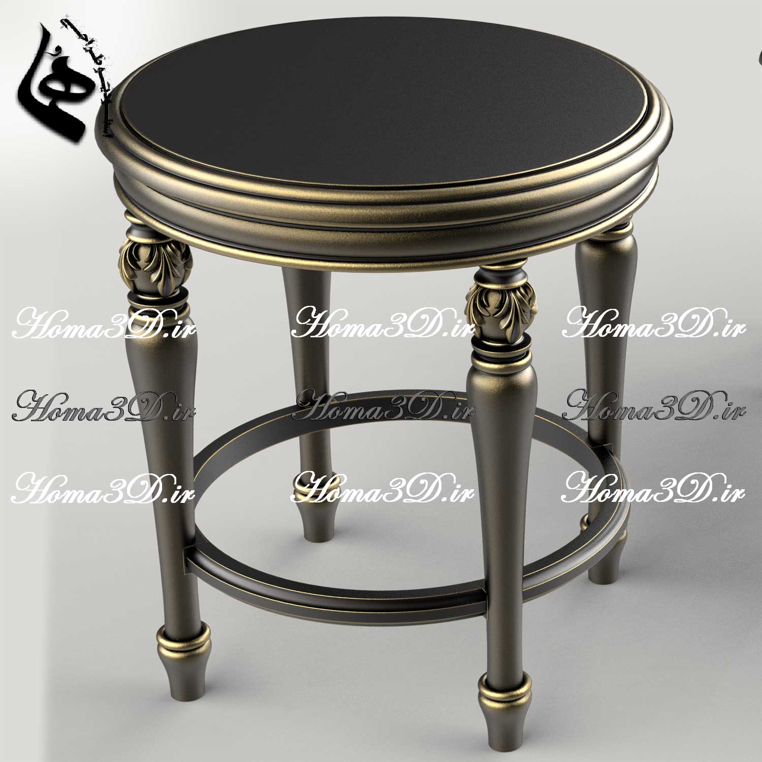 ماشین‌آلات سی‌ان‌سی برای تولید میز عسلی چوبی + فایل STL برای جیکدگیری و نجاری میزهای عسلی پذیرایی