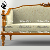 کاناپه سفارشی چوبی با طراحی جدید در منبت و قالبکشی | فایل همهکاره در طراحی سهبعدی کاناپه