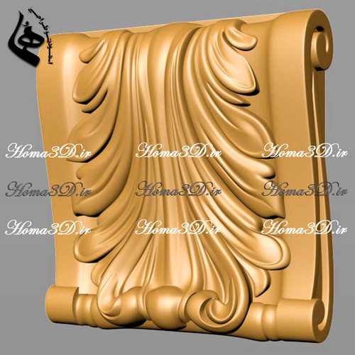 تولید سرستونهای سفارشی با ابعاد خاص | فایل دیجیتال قابل دانلود