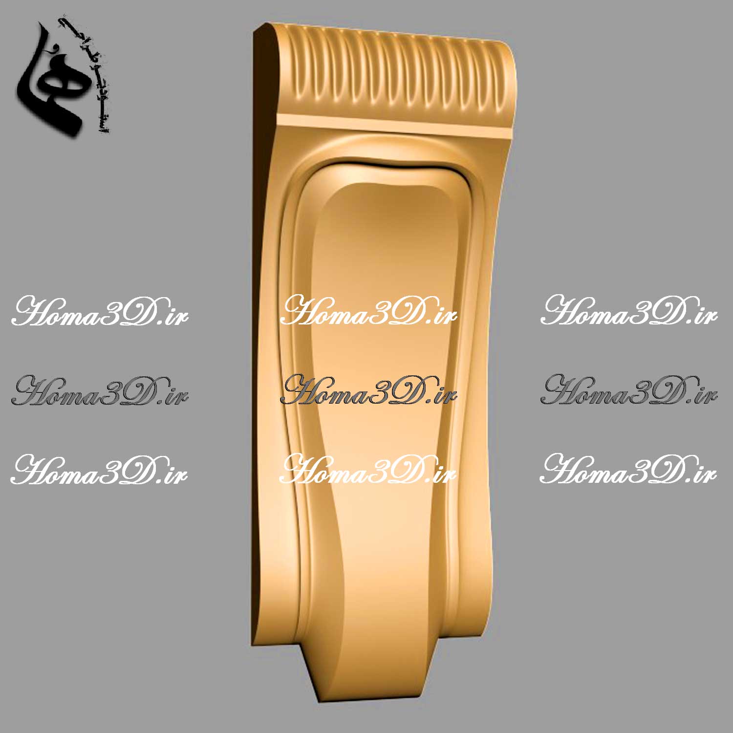 طراحی و تولید انبوه سرستون‌های گچبری