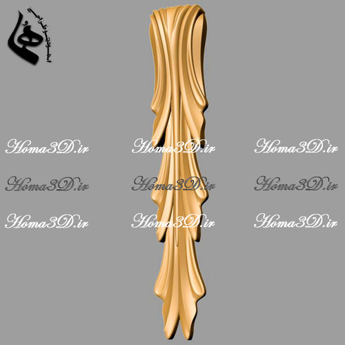 فایل سهبعدی سرستون مناسب برای رندرگیری